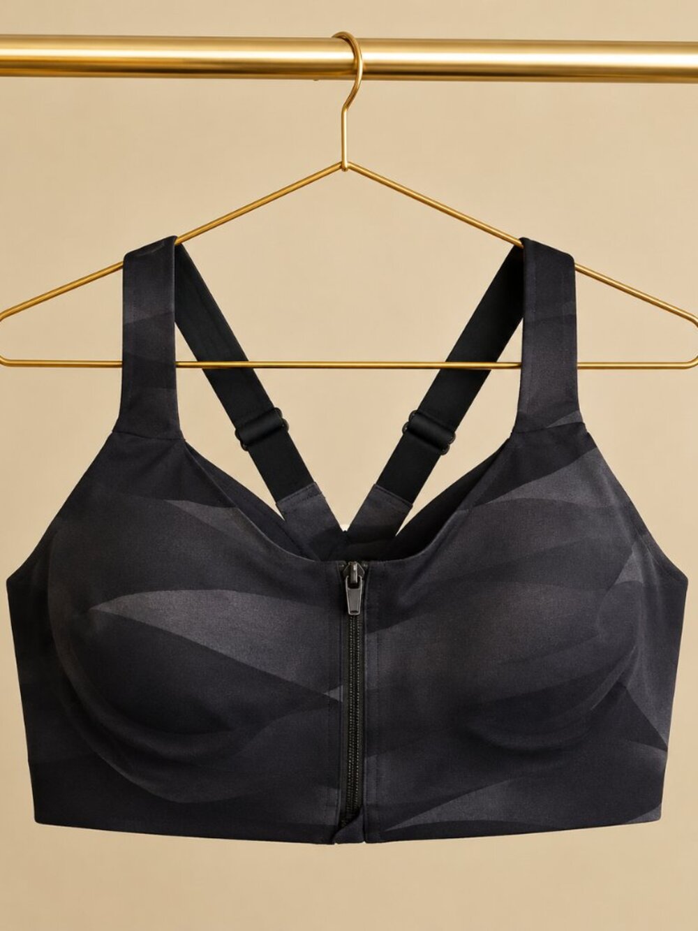 Victoria's Secret Knockout Front Close High Impact Sports Bra Black 36DDD VSX